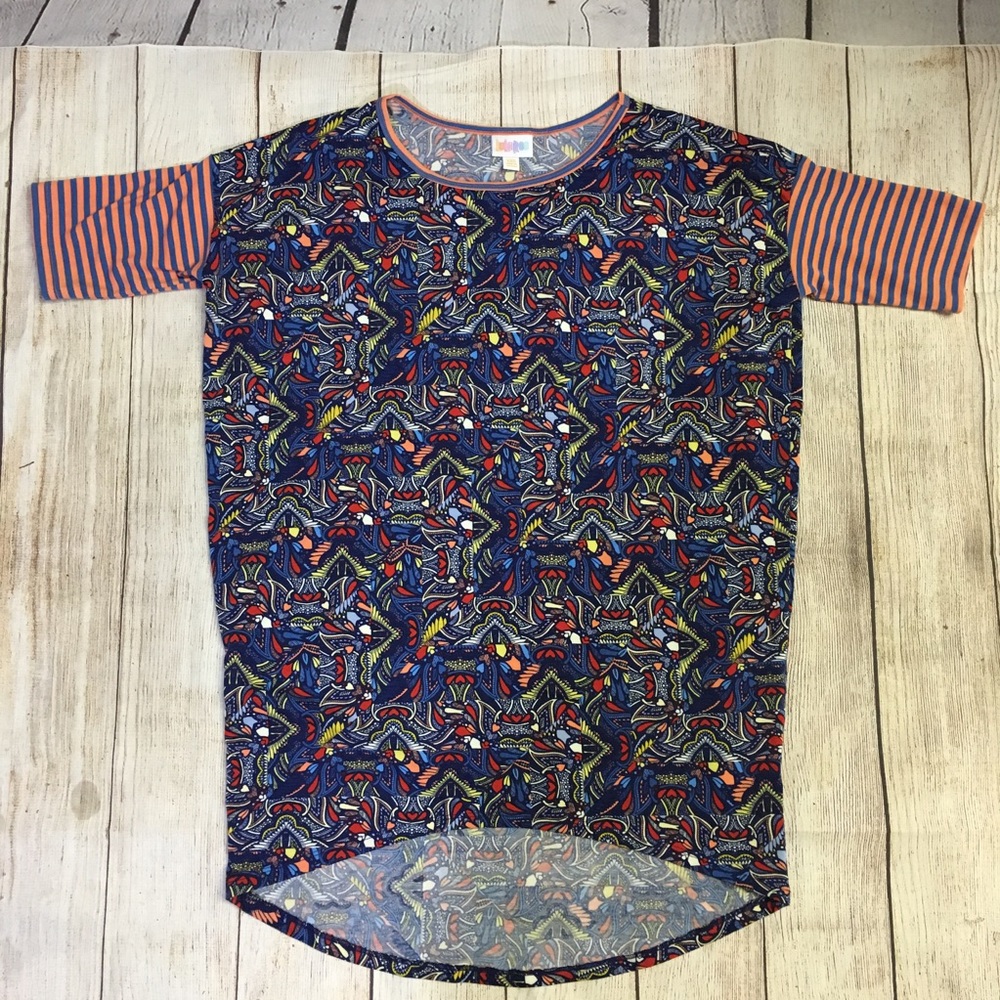 3/$25 NEW LuLaRoe Colorful Irma Top Size XXS